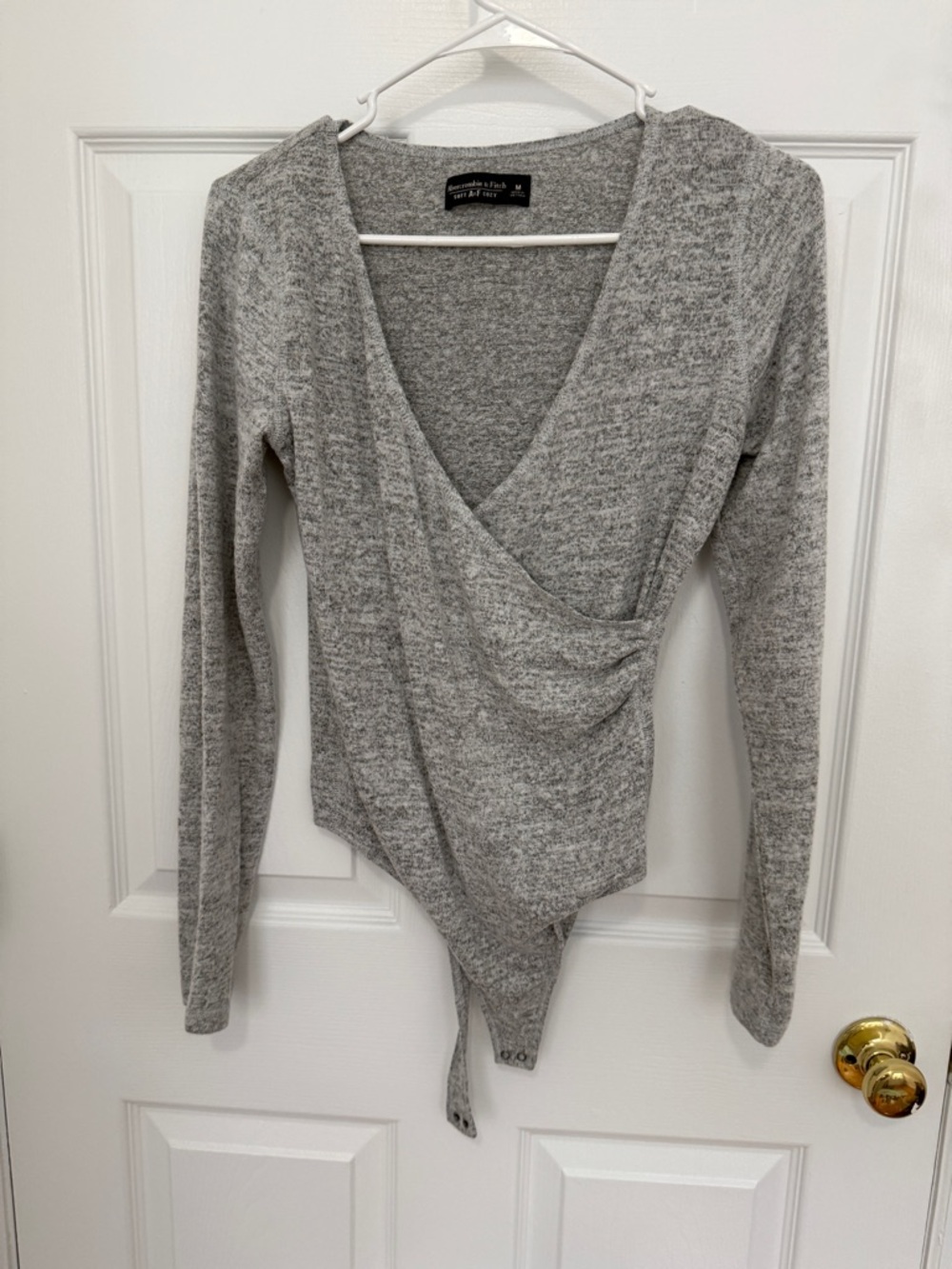 Abercrombie & Fitch Grey Bodysuit